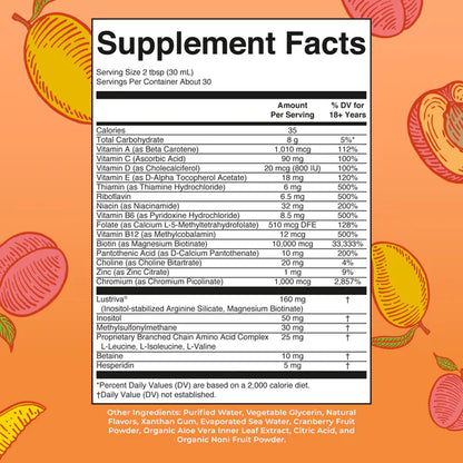 Liquid Morning Multivitamin + Hair Growth